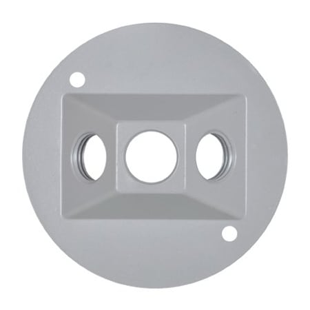 Hubbell ME GRY WP RND LampCover RC-3-NX